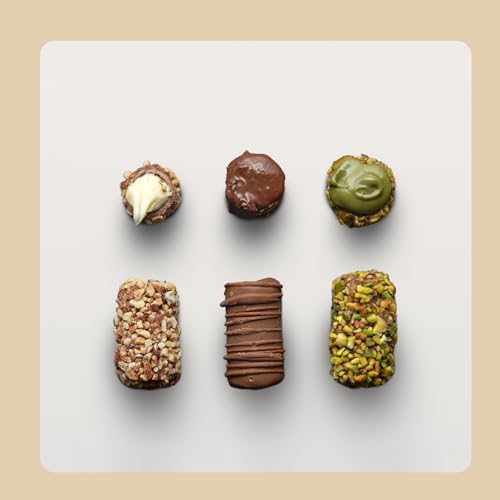 Image of Barquillo Assorted Premium Chocolate Pouch - 20 Pcs (400 gm) imported | Dubai couverture taste | Festive Gift Pack Celebration specially for Festivals | Relatives & Family