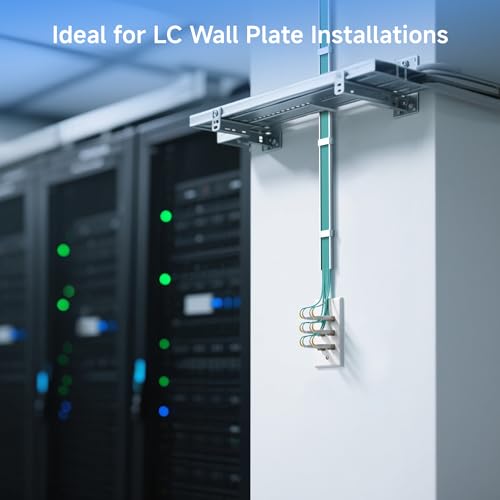 Coupleur Keystone LC duplex Lot de 10 multimode OM3 OM4 et monomode OS2 Cable Matters - 6