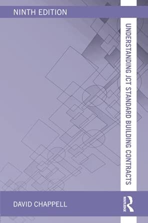 Understanding JCT Standard Building Contracts 9th Edition book cover