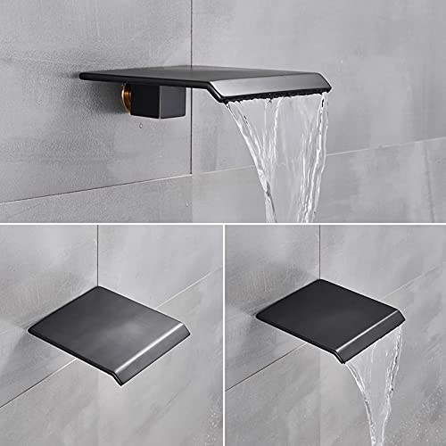 Ensemble de formes de douche portable et robinet de douche 3 fonctions avec cascade - 6