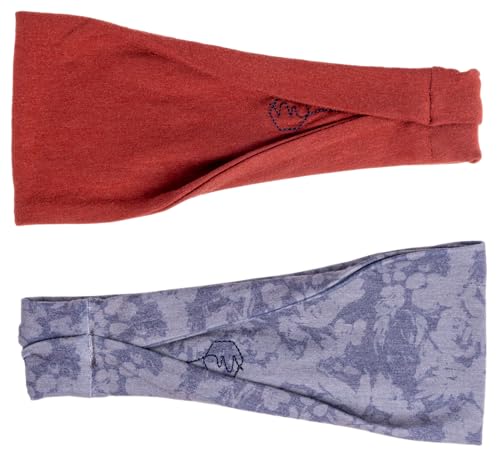 Image of Maven Thread Wide Workout Headbands for Women - Non-Slip Sweatbands for Gym, Running & Yoga