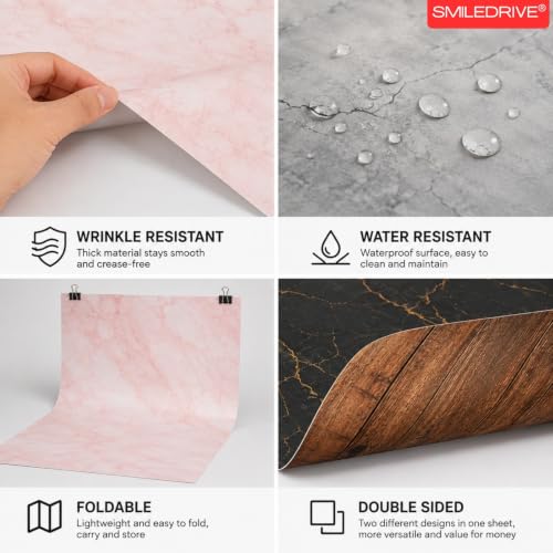 Image of SMILEDRIVE Product Photography Backdrop Kit | Combo 1