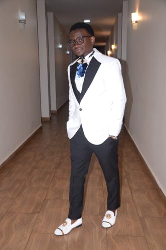 Men Suits Slim Fit - Prom Slim Fit Wedding Casual Business Formal Tuxedo 3 Piece Suits for Men4