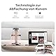 CZUR ET24 Pro Dokumentenscanner 24MP, Professioneller Buchscannermit HDMI, Scanner bis zu A3, mit Laser Verflachungstechnologie OCR 320Dpi Dokumentenkamera Visualizer für Windows, macOS und Linux