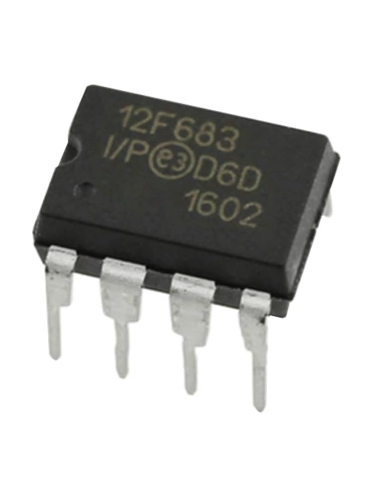 10 Pcs PIC12F683-I/P 12F683-I/P PIC12F683 DIP-8