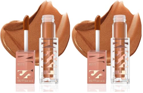 Image of Maybelline New York Sunkisser Highlighter + Blush, 11 Electric Bronze (Pack of 2)