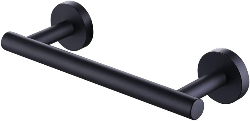 KES 6.7 Inches Matte Black Hand Towel Bar, Bathroom Towel Holder, Kitchen