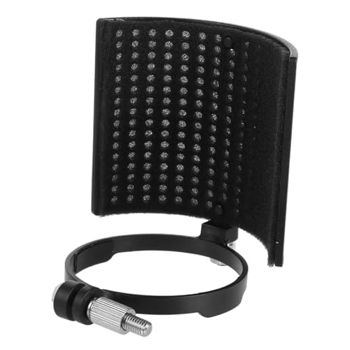 ULTECHNOVO U förmiger Mikrofon Popschutz Filter Windschutz für Mikrofon Aufnahme Langlebiger Popfilter für Klare Klangqualität Kompatibel mit Standmikrofonen Einfach zu...