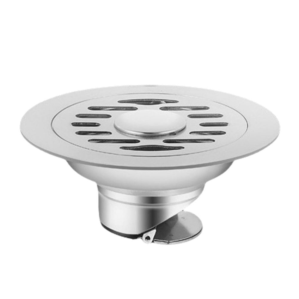 Desagües de Piso de Acero Inoxidable para Ducha, antiolores, para bañera, antifugas, atrapapelos, Accesorios de baño y Cocina, I, 1 Pieza (G 1 Pieza)
