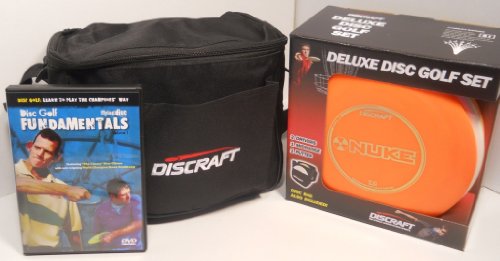Discraft Deluxe Disc Golf Gift Set - Black Bag