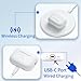 Wireless Charging Case Compatible for AirPods Pro 1st & 2nd Generation with USB-C Charging, Air Pod Pro 1 2 Charger Case Replacement with Bluetooth Pairing Sync Button，with Type-C Charging…