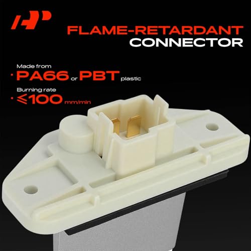 Image of A-Premium Front HVAC Blower Motor Resistor Compatible with Acura Models | for TL 1999-2003, CL 2001-2003