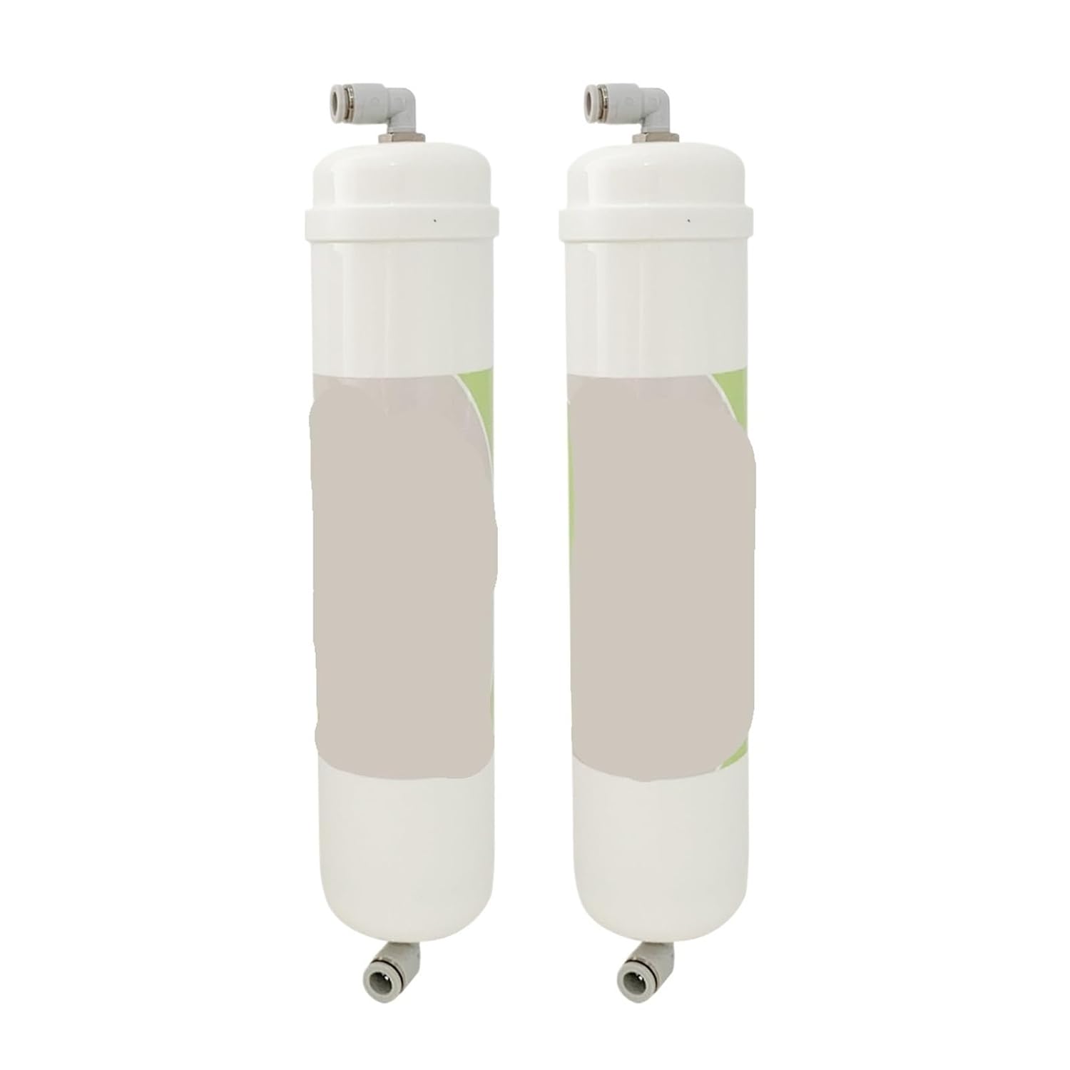 2 Pack of 11 Inline Water Filter for Semiconductor Diode Hair Removal Beauty Machine Cooling, Include Connectors(8mm OD)