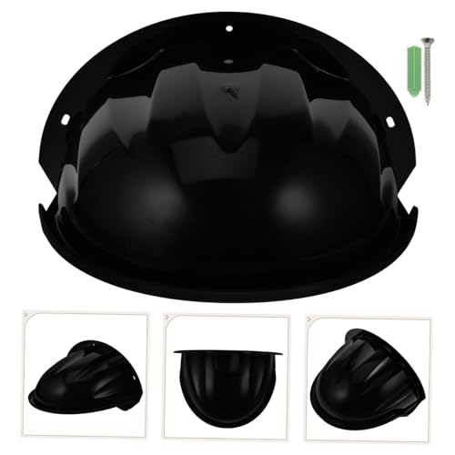 Cámara exterior protegida de lluvia con funda impermeable y parasol 5