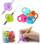 Firesara Pencil Grips, Upgrade Large Size Kids Pencil Grips Three Fingers Fixed Pencil Correction...