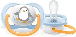 Chupeta Ultra Air 0-6 Meses Philips Avent Boy Unitária Pinguim 081/03