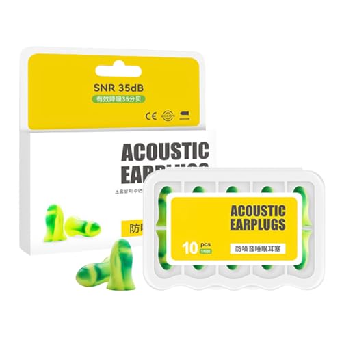 騒音軽減用耳栓,コンサート用の聴覚保護 - 携帯用防音耳栓 バイク 飛行機 旅行 夜間 寝る時 祭り 勉強 仕事