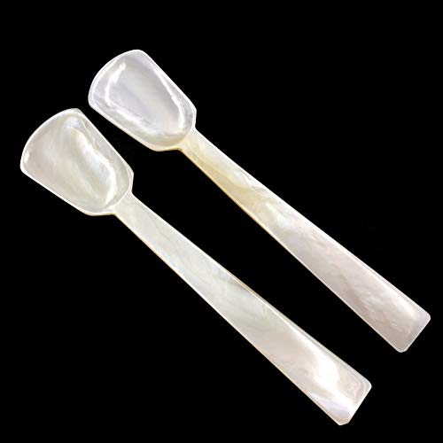 HHA 2-piece Mother of Pearl Spoon 475 Inches- Handmade Vietnamese Craft