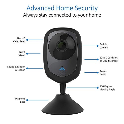 Momentum Hd Wireless Indoor Home Security Camera With 2-Way Audio, Night Vision, Pet Monitor For Ios & Android (2 Pack) #TOP2