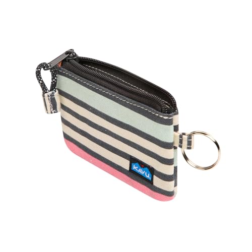 Image of KAVU Stirling Double Sided Slim Cotton Canvas Zip Wallet
