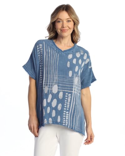 Jess & Jane Mineral Washed Gauze Top - M92