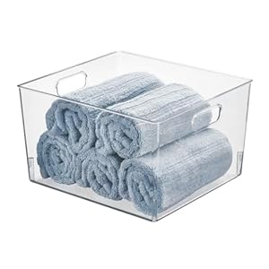 mDesign Large Modern Stackable Plas...