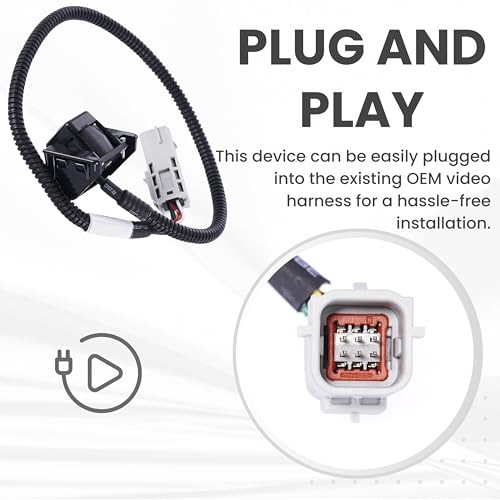 Image of Backup Camera Replaces for 2009-2017 GM Enclave | Acadia /Acadia Limited |2009-2010 GM Saturn Outlook OE Part # 22885399, 22765350, 25885449, 25885450