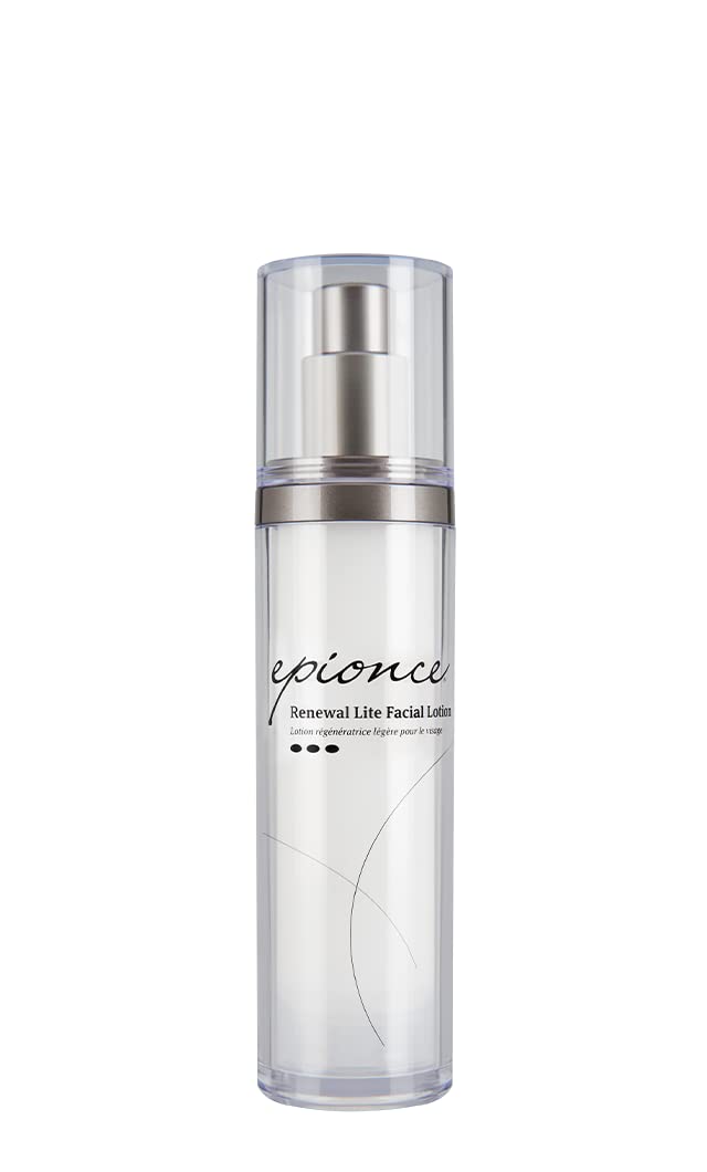 エピオンス リニューアル ライト フェイシャル ローション（Epionce Renewal Lite Facial Lotion）50ｍL 混合肌・脂性肌・トラブル肌用、乾燥によってくすんでみえる肌に潤いを与え明るい印象へ導く保湿ローション、肌に潤いを与え年齢的に気になる肌のためのエイジングケア*製品（*年を重ねた肌に潤いを与えるお手入れの事）
