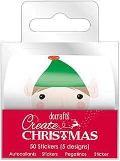 Create Christmas Christmas Icon Stickers, Multi-Colour, One Size