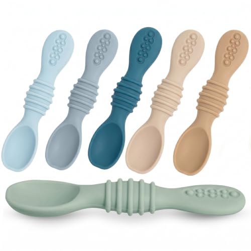 Sperric Silicone Baby Spoons