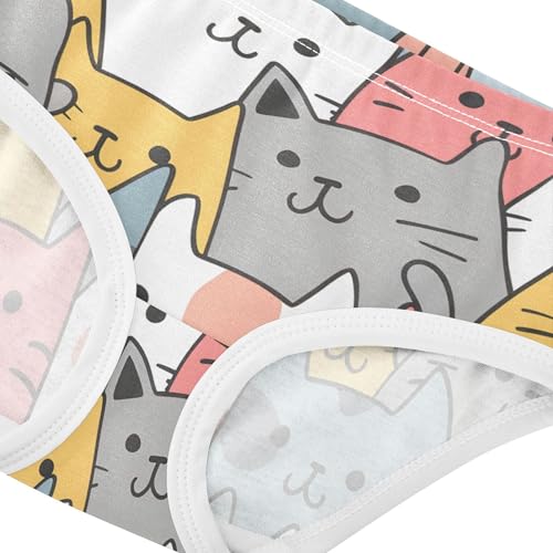 Girls Underwear Toddlers 2t Cotton Girl Panties Cute Stylish Briefs Underpants Cute Cartoon Cat4