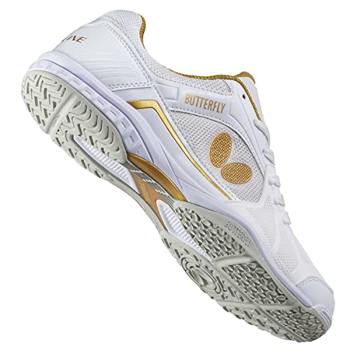Image of Butterfly Lezoline Rifones Shoes - Professional Table Tennis Shoe with Footwork Support, Flexibility, Shock Absorbing Cushion, Gripping Ping Pong Shoe