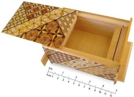 Yosegi Puzzle Box 4 sun 4 steps