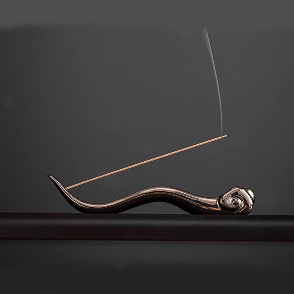 GRFIT Incense Burner 7 Inch Incense Holder, Ceramic Incense Burner Holders, Modern Incense Ash Catcher or Incense Stick Holder, for Home Office Yoga Backflow Incense Holders, jinyi2016SHOP-1998