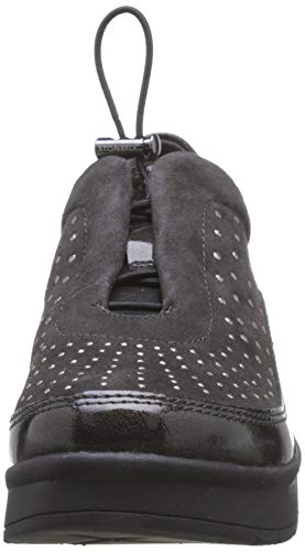 Stonefly Cream Patent/Goat Suede, Sneaker Donna