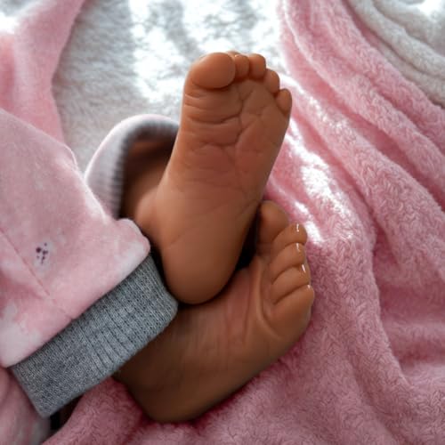 JIZHI Lifelike Reborn Baby Dolls Black - Image 3