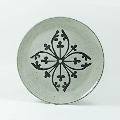 Handmade Dinner Plate, Irene Pattern, Antique White Handmade Products