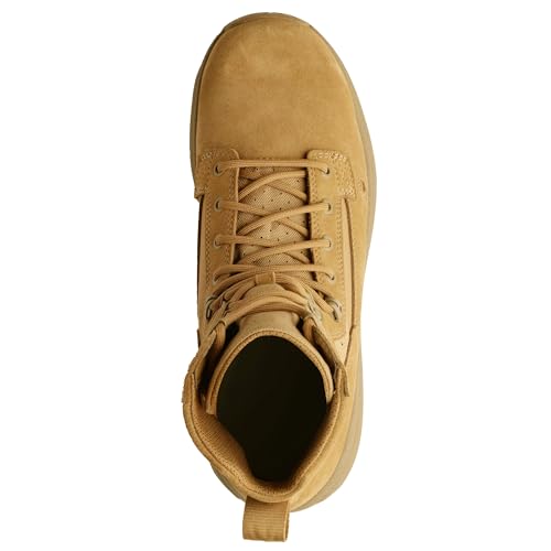 M-Flex 8 Tactical Boots for Men and Women - Lightweight, Durable, Waterproof Military & Combat Boots with Slip-Resistant Sole, Coyote2