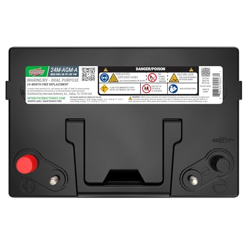 Interstate 12V 70Ah AGM Battery
