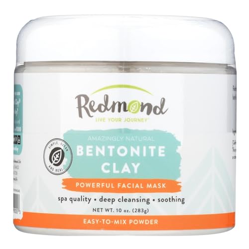 Redmond Clay, 10-Ounce Plastic Jars (Pack of 6)