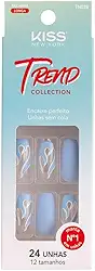 KISS NEW YORK UNHAS POSTIÇAS TREND COLLECTION OCEAN