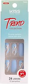 KISS NEW YORK UNHAS POSTIÇAS TREND COLLECTION OCEAN