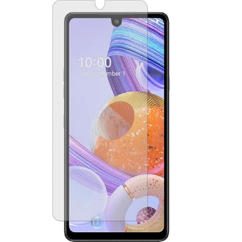 Image of EmBed Matte Fiber Display Guard for LG K71 - Unbreakable, Ultra-Thin, Lightweight Matte Finish Screen Protector with Easy Installation Kit
