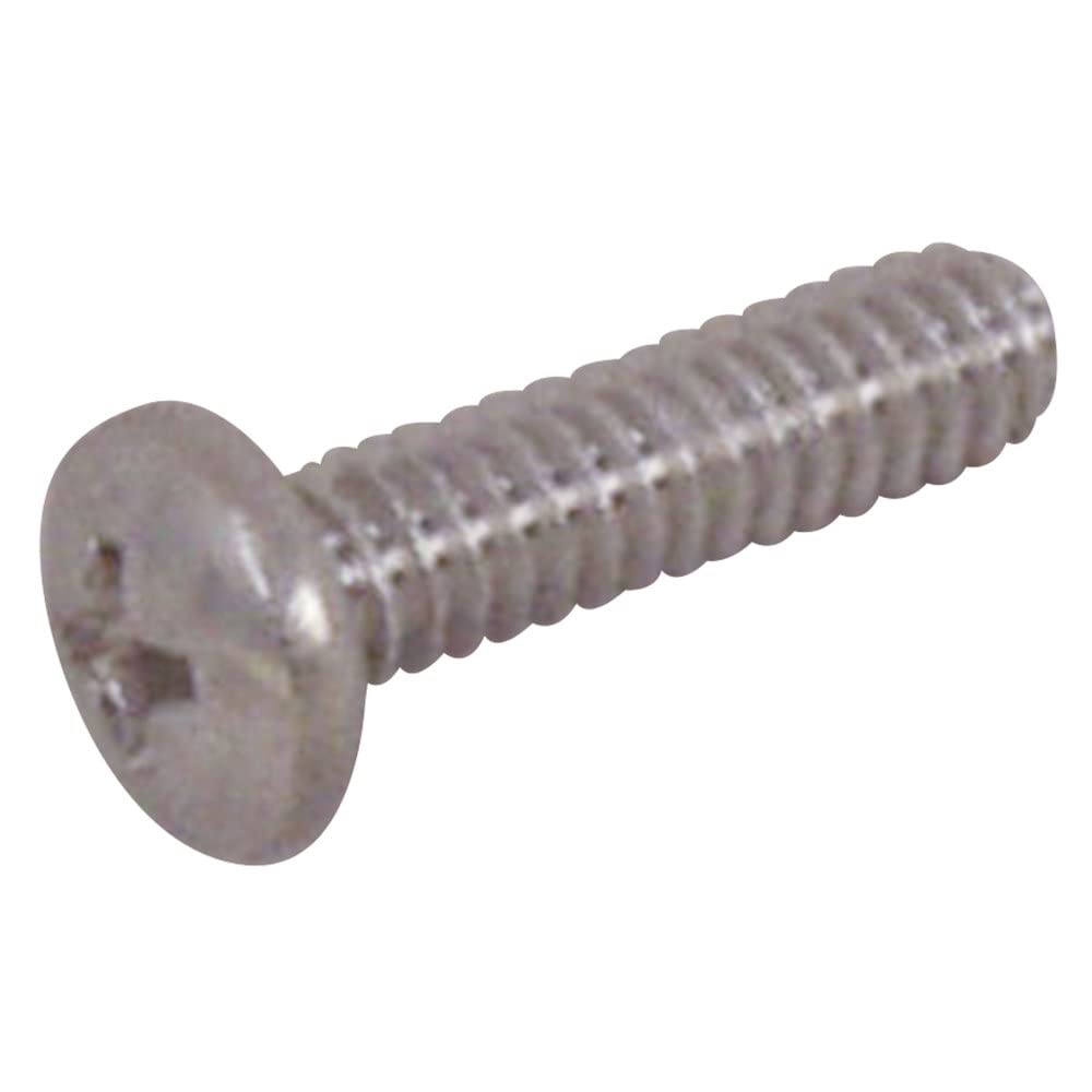 Vis tête machine bombée 10-24 x 1-1/2 écrou inox cruciforme PH
