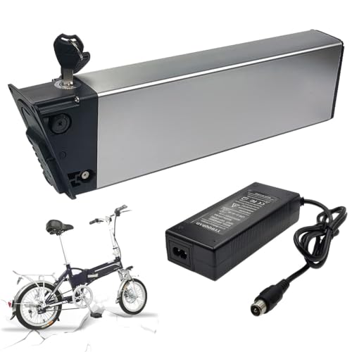 ZXLLAFT Batterie au Lithium 48 V 15 Ah 10 Ah Batterie Rechargeable 48 V Batteries au Lithium Pliables 52 V Batteries de Remplacement pour Moteurs 250 W à 950 W avec Chargeur,52v17.5ah