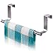 Price comparison product image Tatkraft Horizon  Over the Door Towel Rail  Towel Holder for Cupboard Drawer Cabinet  Kitchen and Bathroom  Anti Slip Scratch Protecting Stripe