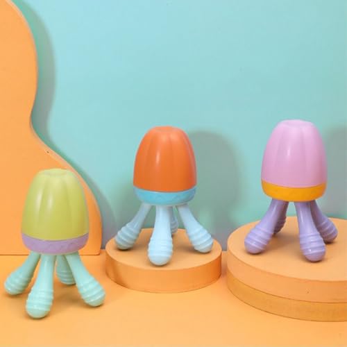 Image of Baby Skin Care Powder Talcum Puff Case Cum Container Box With Fruit Feeder Nibbler Teether For Babies /Kids /Toddler /New Born BPA Free (PATTERN 45)