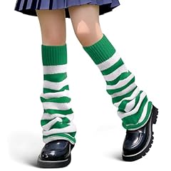 Green & White Striped