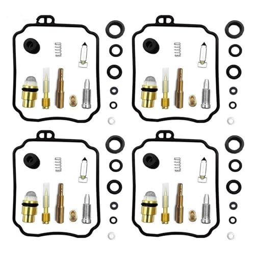 Kit reparación carburador válvula aguja piezas asiento flotador diafragma XJ600S 6