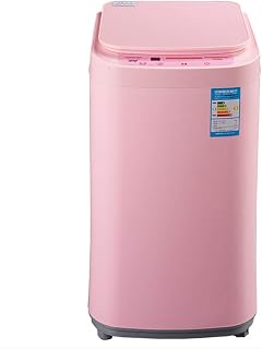 Ali- Mini-Machine à Laver entièrement Automatique, Petite laveuse silencieuse compacte et Portable avec contrôle Automatique de la minuterie pour Les dortoirs familiaux (3 kg)